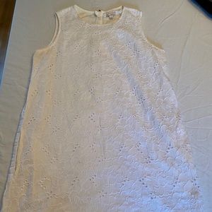 GAP Women’s White Lace Shift Dress